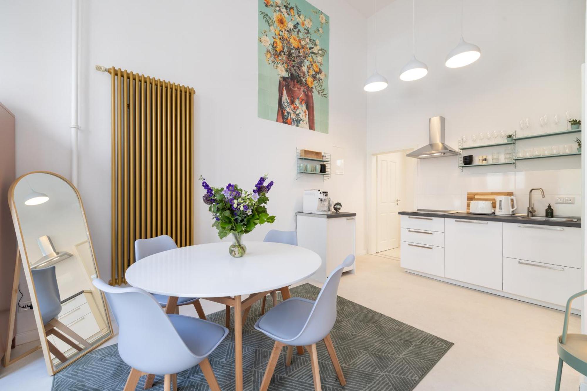 Great 2-Room Loft With 2 Bathrooms And 2 Kitchen Berlín Exterior foto