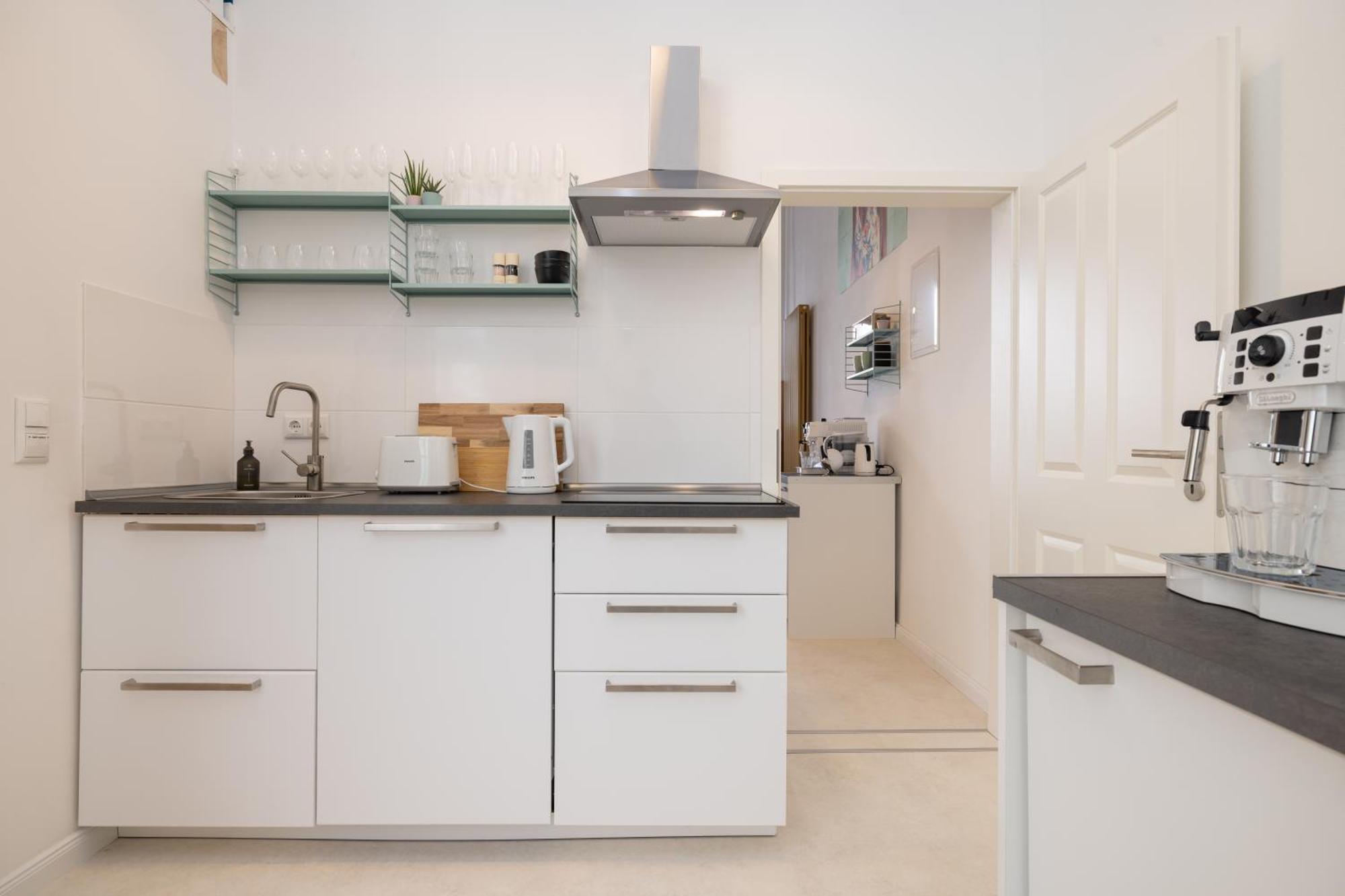 Great 2-Room Loft With 2 Bathrooms And 2 Kitchen Berlín Exterior foto
