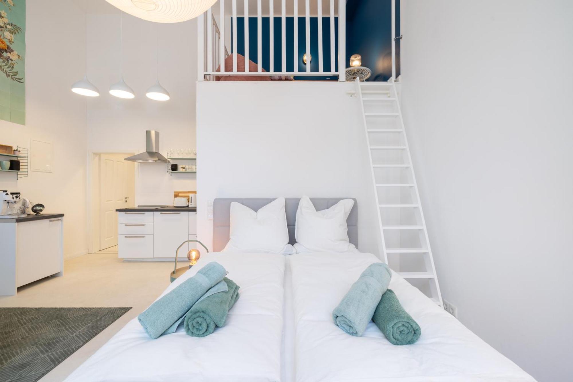Great 2-Room Loft With 2 Bathrooms And 2 Kitchen Berlín Exterior foto