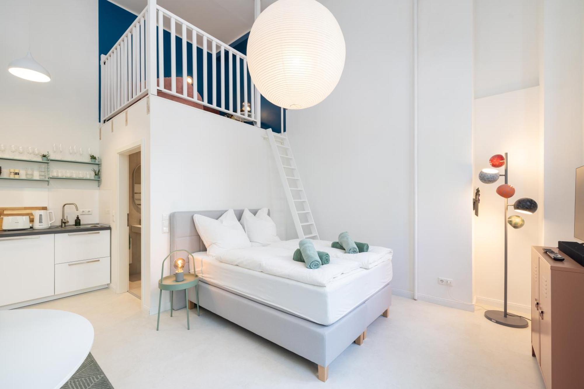 Great 2-Room Loft With 2 Bathrooms And 2 Kitchen Berlín Exterior foto