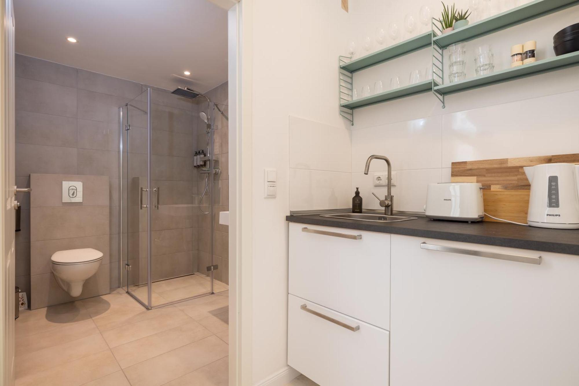 Great 2-Room Loft With 2 Bathrooms And 2 Kitchen Berlín Exterior foto