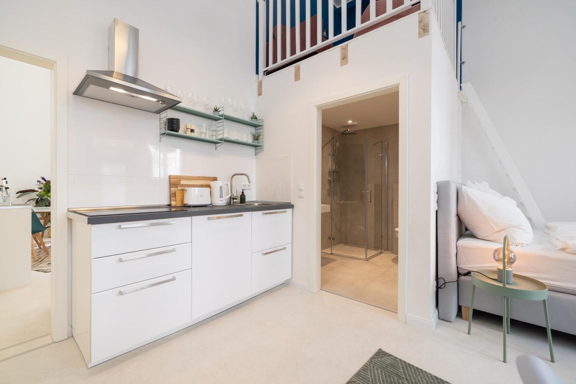 Great 2-Room Loft With 2 Bathrooms And 2 Kitchen Berlín Exterior foto