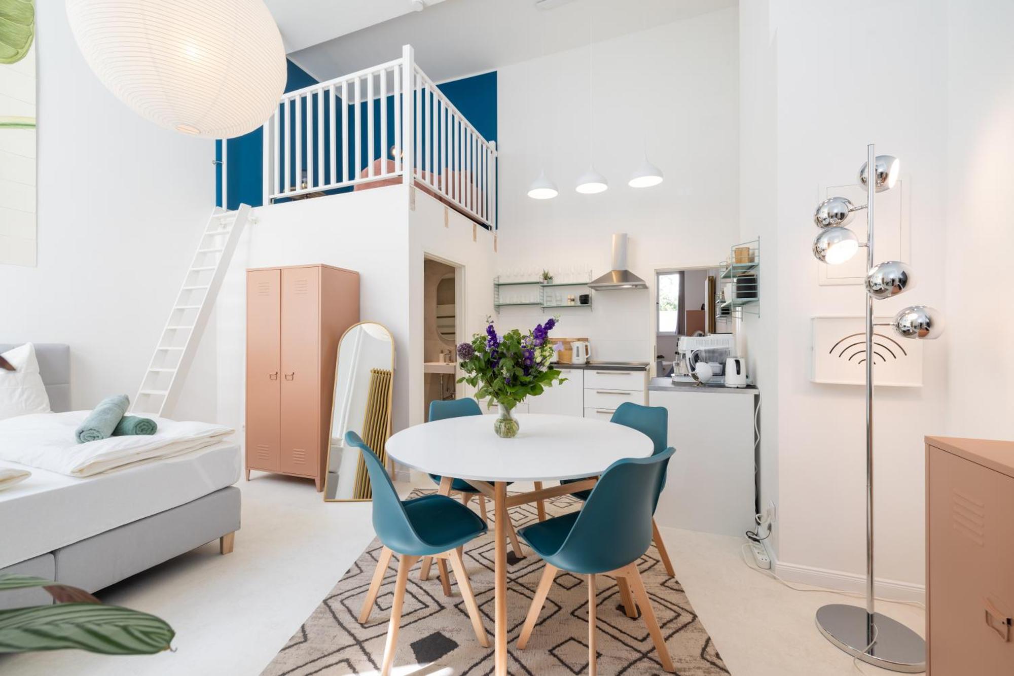 Great 2-Room Loft With 2 Bathrooms And 2 Kitchen Berlín Exterior foto